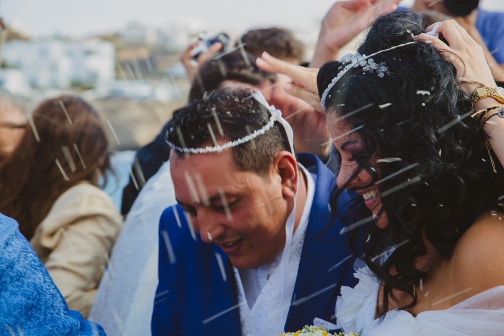 Autumn wedding in Mykonos