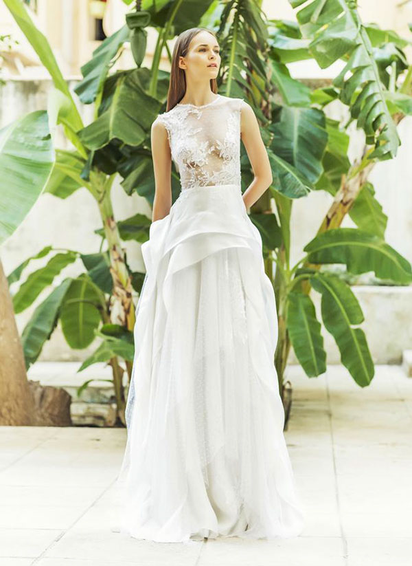 Christos Costarellos wedding dress