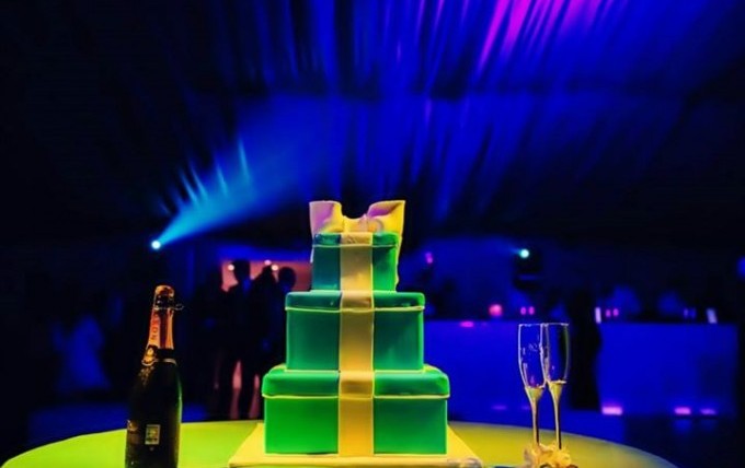 Tiffany τούρτα γάμου