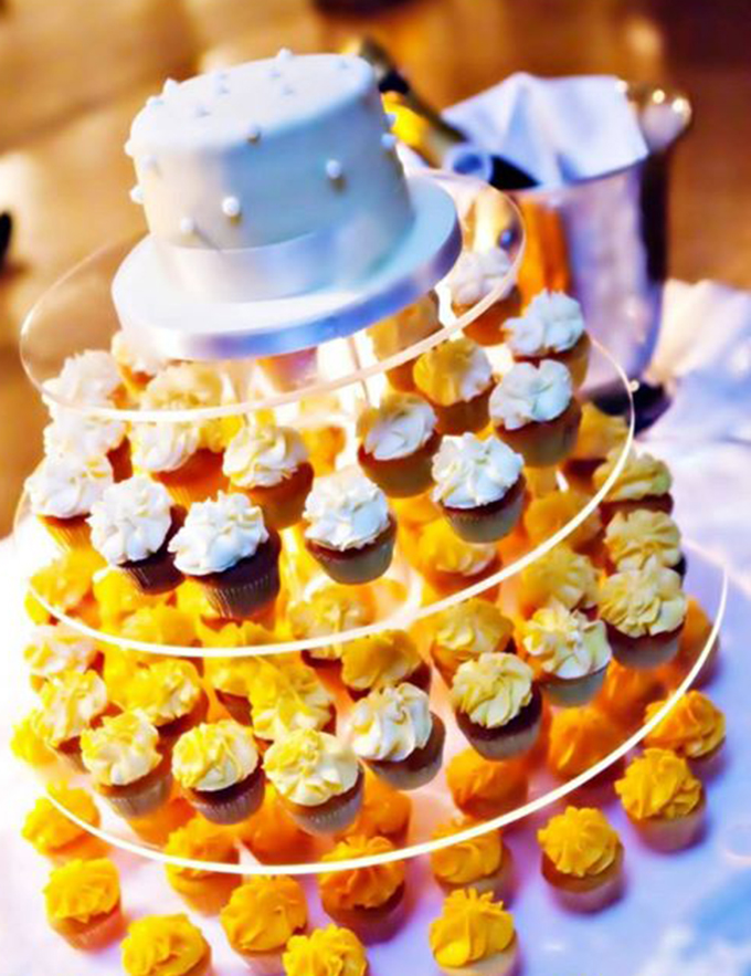 Cupcake τούρτα γάμου