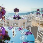 A glam Lebanese wedding in Santorini