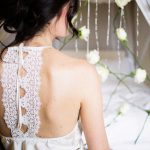 Bridal boudoir session with bridal lingerie