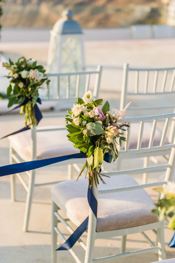Chair bouquets