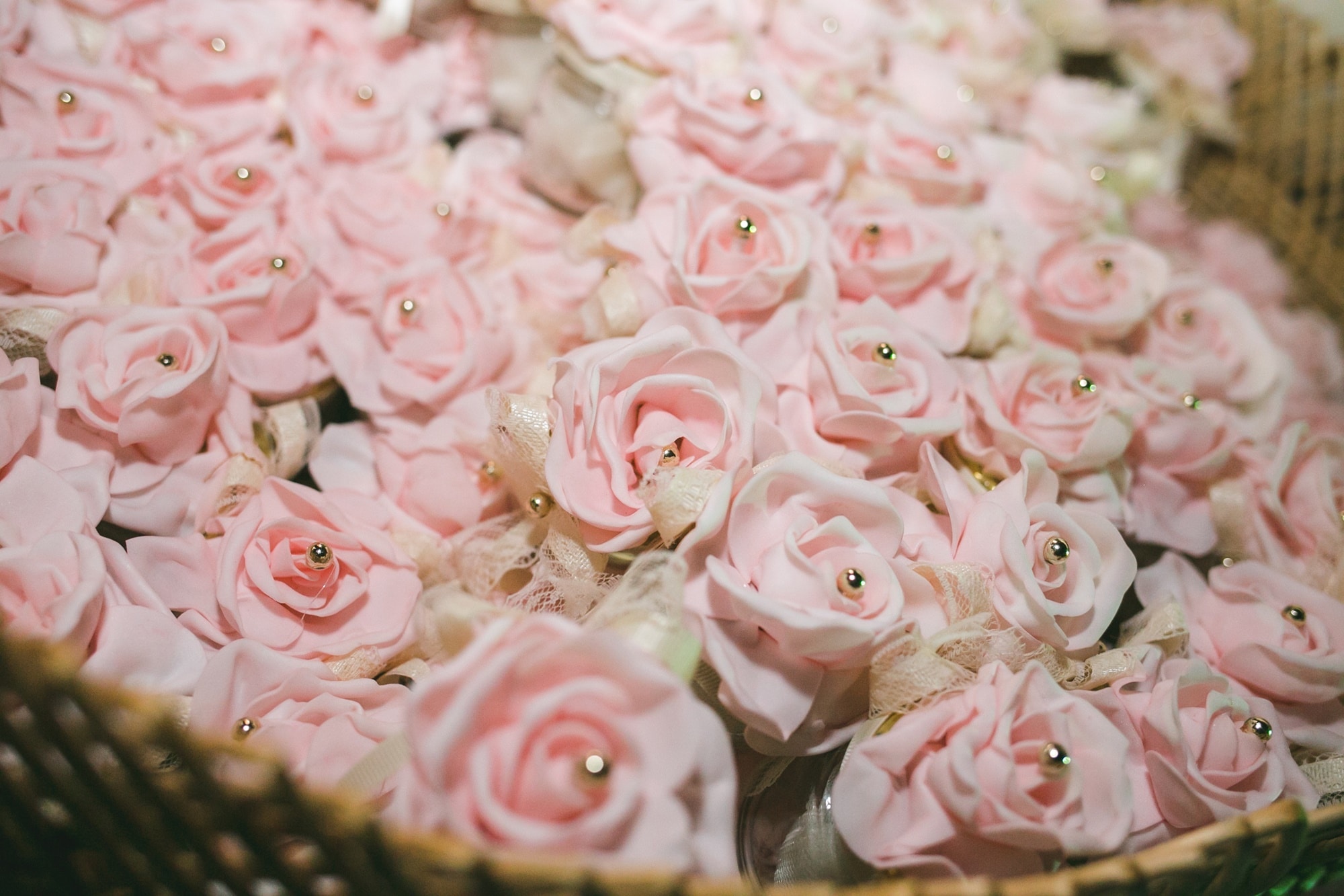 A romantic floral wedding