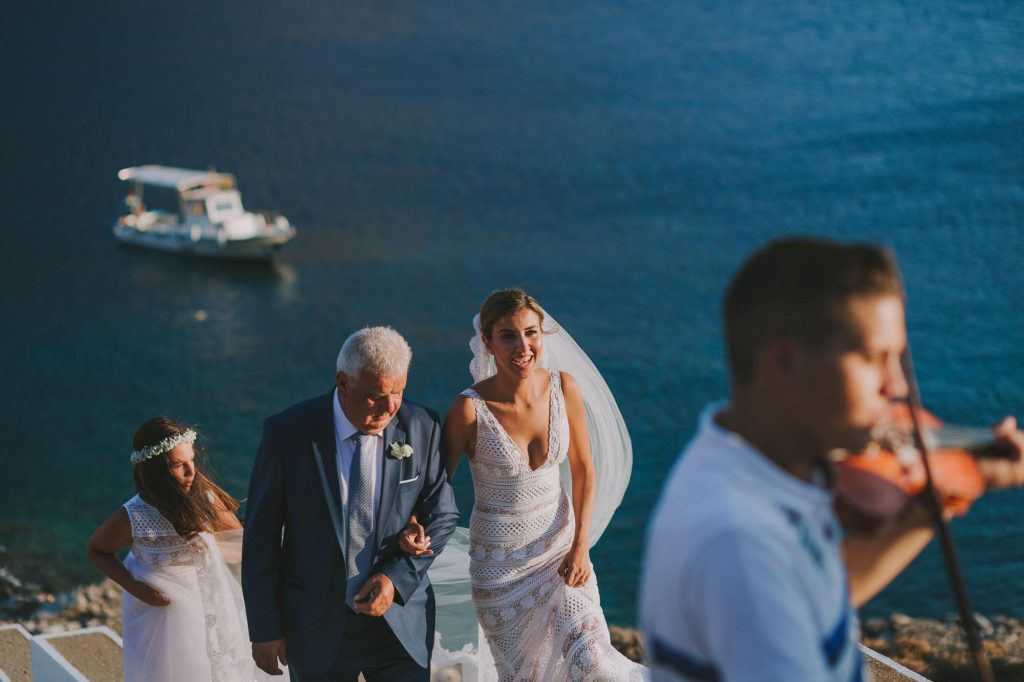 bride with her father