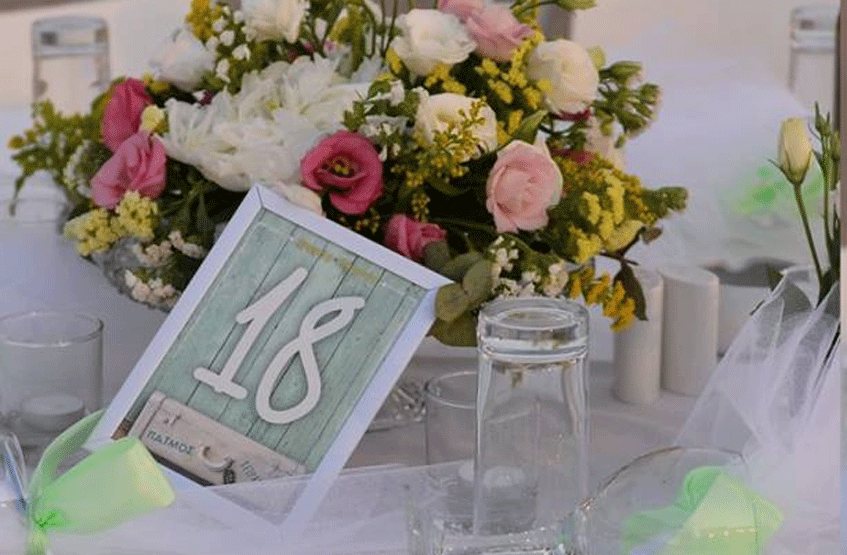 wedding guest table numbering