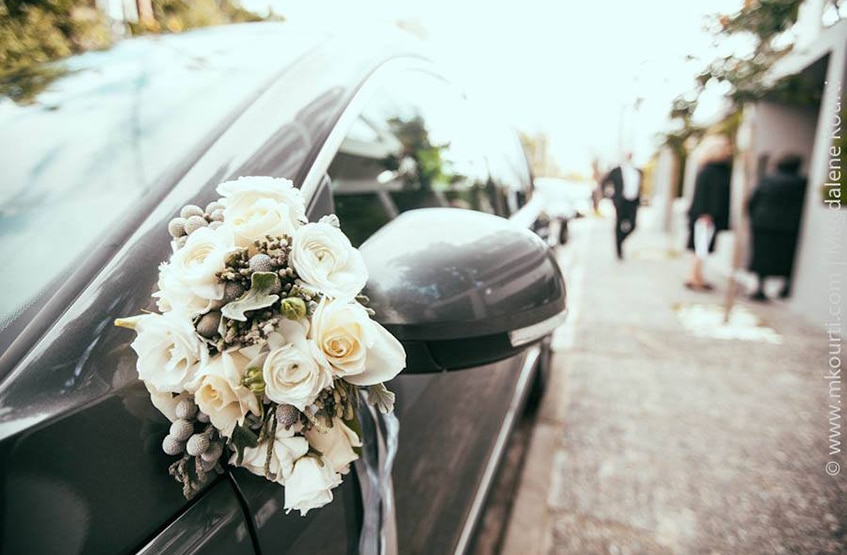 wedding car decoration