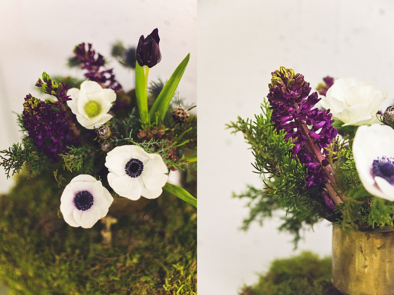anemone flowers for winter weddings