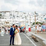 Beach party wedding in Paros