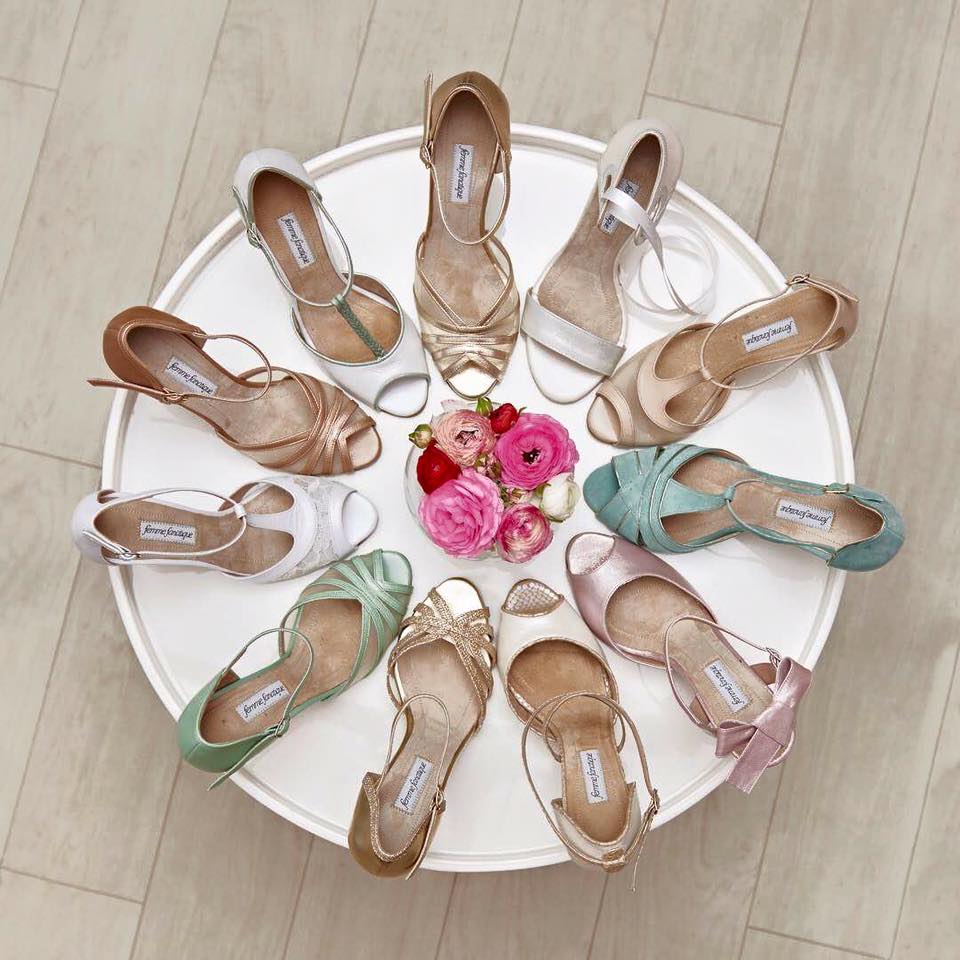 handmade bridal shoes