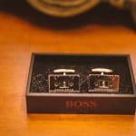 Groom's cuff-links Hugo Boss