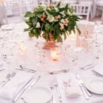 Chic romantic wedding decoration elite events athens