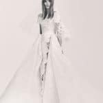 wedding dress with overskirt Elie Saab