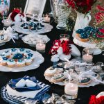 Nautical themed wedding desserts