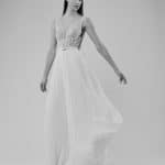 Laced ethereal wedding dress mairi mparola