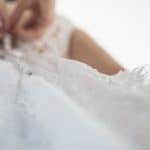 White dress Mi Ro designers