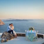 Boho διακόσμηση γάμου σε νησί