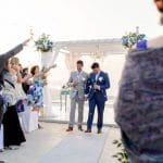 Same sex wedding in Santorini