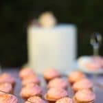 Ροζ cupcakes γάμου