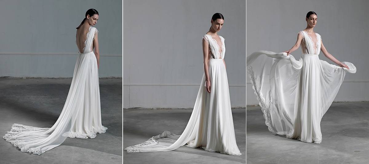 Wedding dresses by Vasia Tzotzopoulou