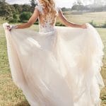 Ethereal boho wedding dress Nicole Spose
