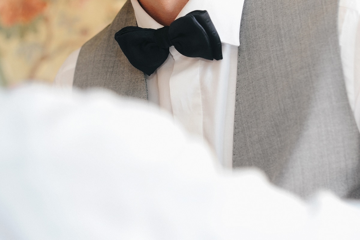 Bow tie for the groom