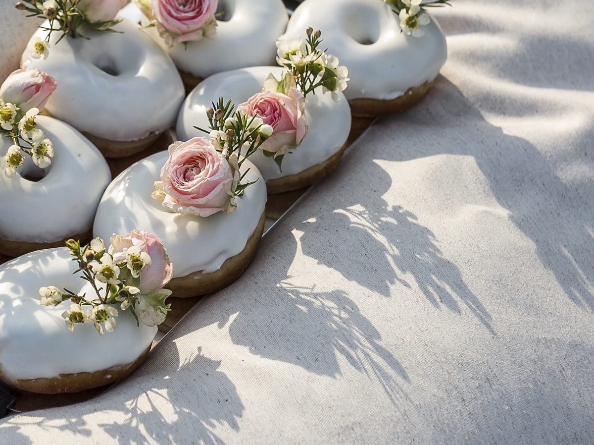 Donuts γλυκά γάμου