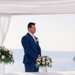 Ρομαντικός γάμος elopement στη Σαντορίνη