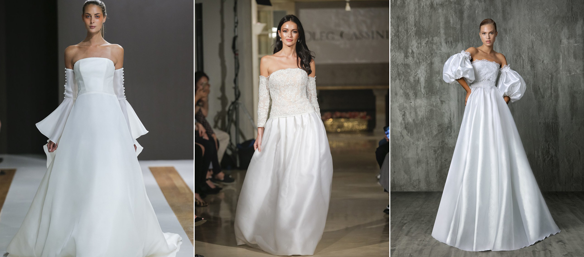 Wedding dresses trends Bridal Week 2018