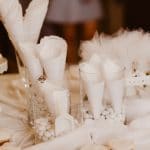 Paper wedding cones