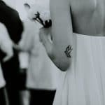 Bride's tattoos