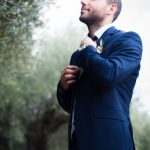 Ideas for groom's blue suit