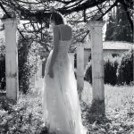 Ethereal wedding dress with spaghetti straps Christos Costarellos 2018