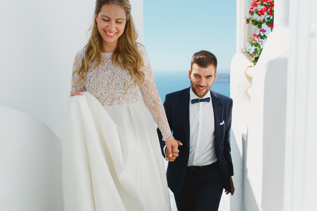 Boho summer wedding in island Greece Labrini Sotiriou
