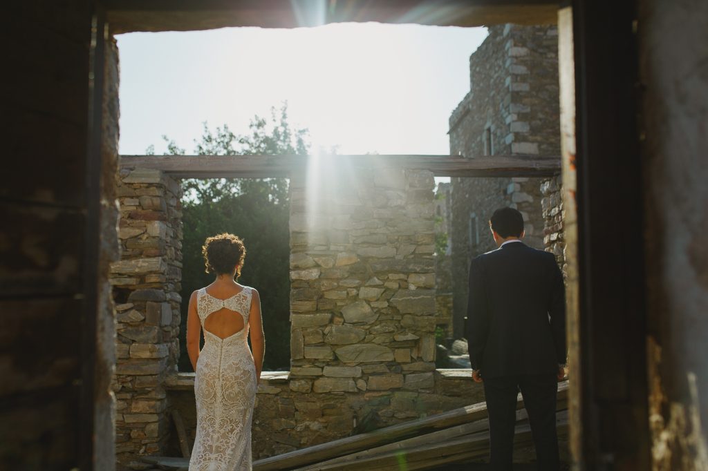 Wedding at a castle Greece Labrini Sotiriou