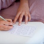Bride's letter to the groom before the wedding