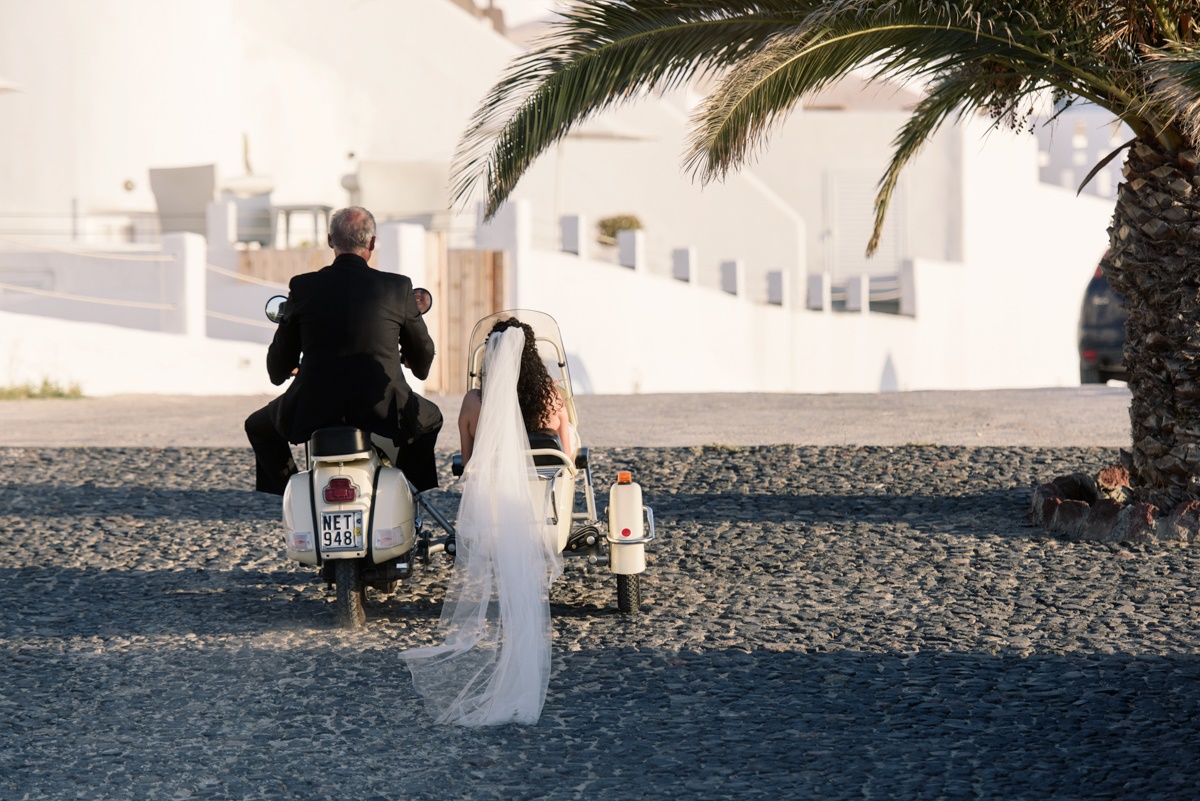 Ιδέες για μεταφορά νύφης και γαμπρού με τρίκυκλο