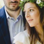 Romantic pre wedding engagement session in the forest Kosmas Chris