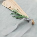 Wooden fans for your wedding guests