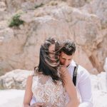 Romantic mint wedding in Crete