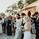 Summer wedding in Aegina with cactus and succulents
