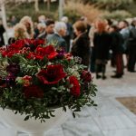 Winter red wedding at Elaion Loft