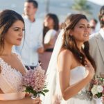 Stunning wedding in Paros with Jenny Packham wedding dress