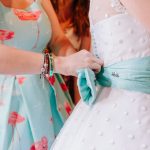A retro vintage wedding with mint details