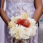 Summer wedding in Paros with stunning Celia Kritharioti gown
