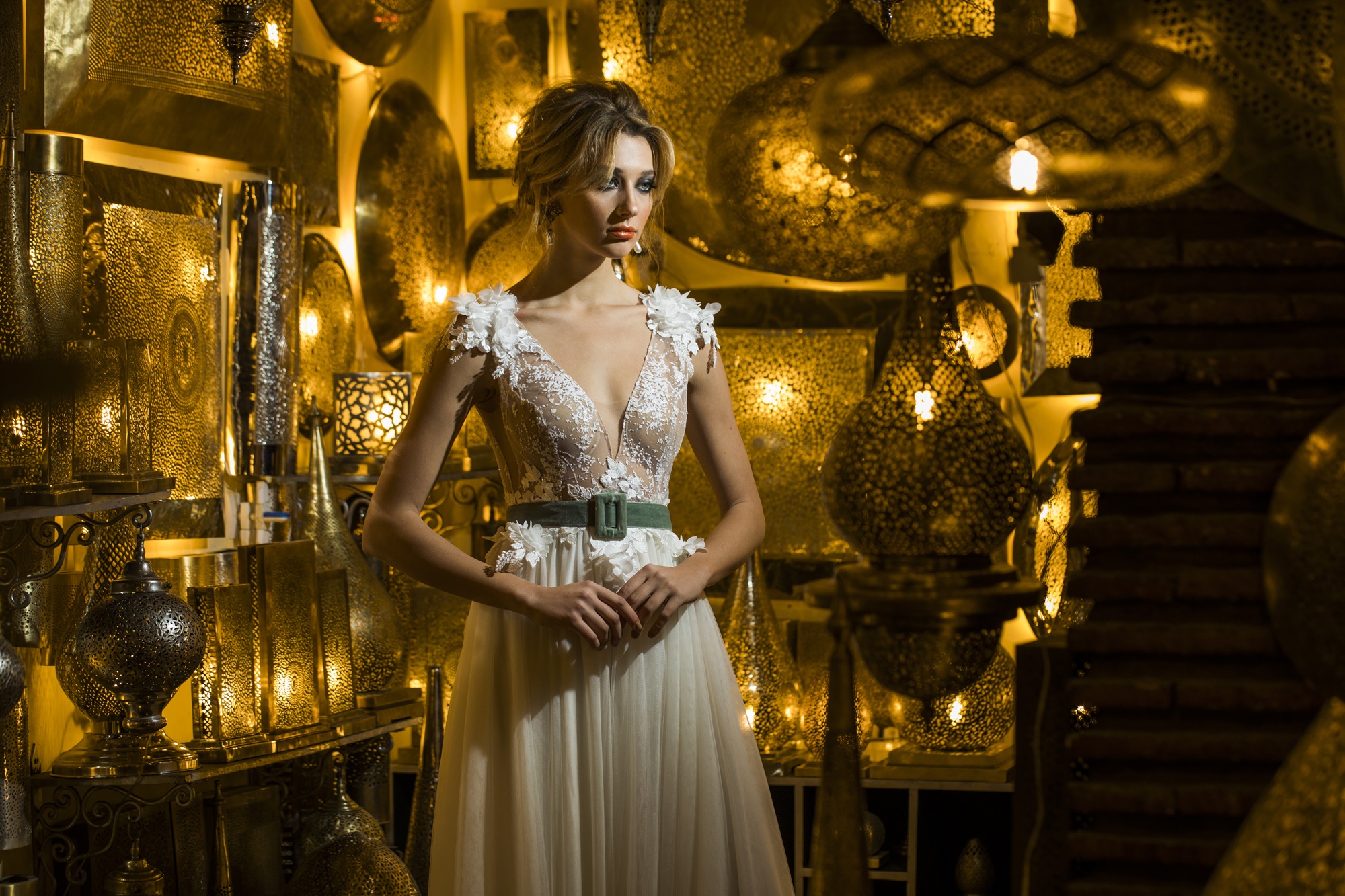 Stunning dreamy wedding dresses by Mairi Mparola
