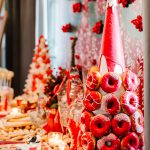 Χριστουγεννιάτικος γάμος σε κόκκινες & πράσινες αποχρώσεις