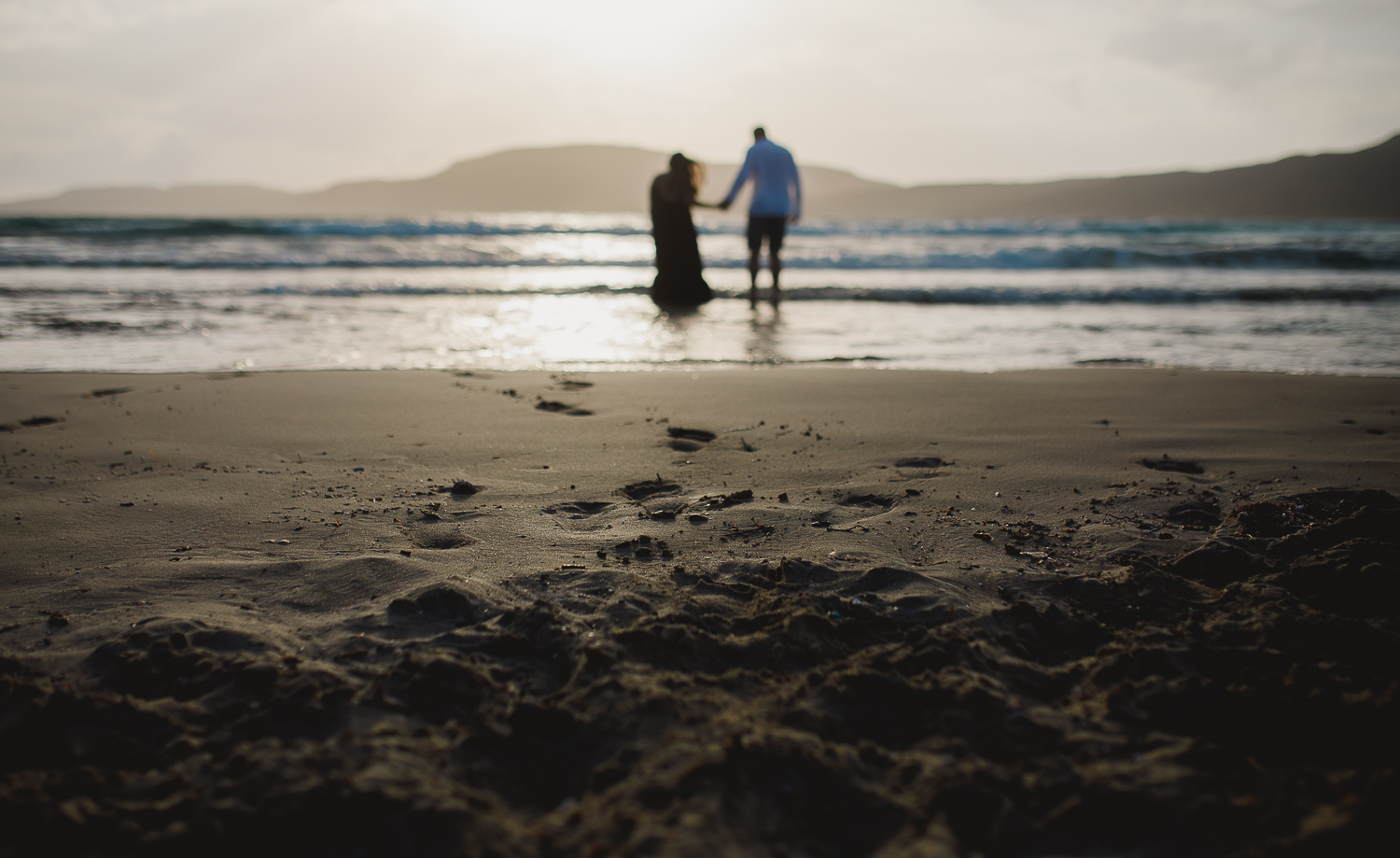 Engagement session on the beach