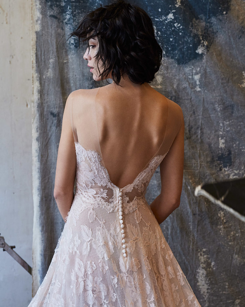 Unique ethereal wedding dresses by Vasia Tzotzopoulou