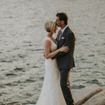 Rustic wedding with olive branches in Kavala